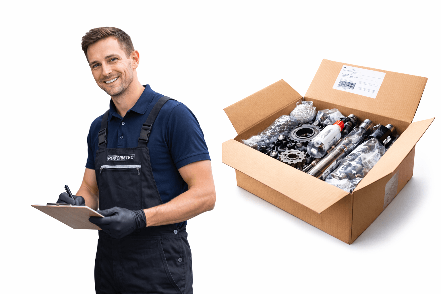 Ersatzteile schnell verfügbar